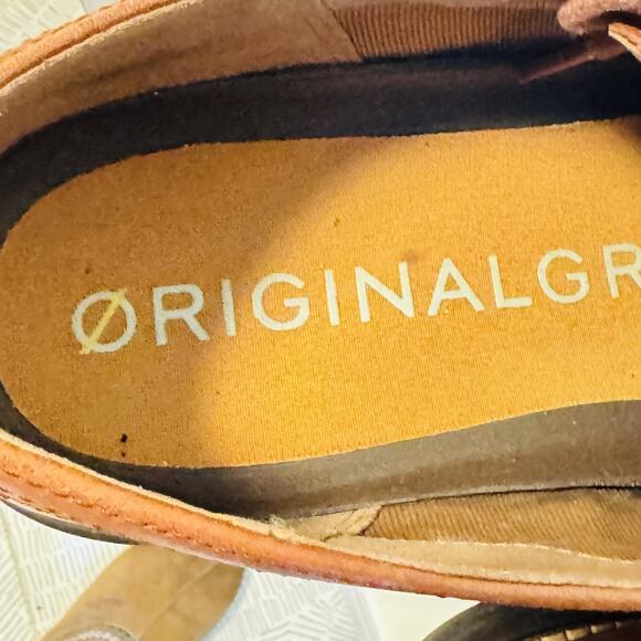 Cole Haan Shoes Mens 13 Brown Leather OriginalGrand Wingtip Oxford Dress Brogue main image 11